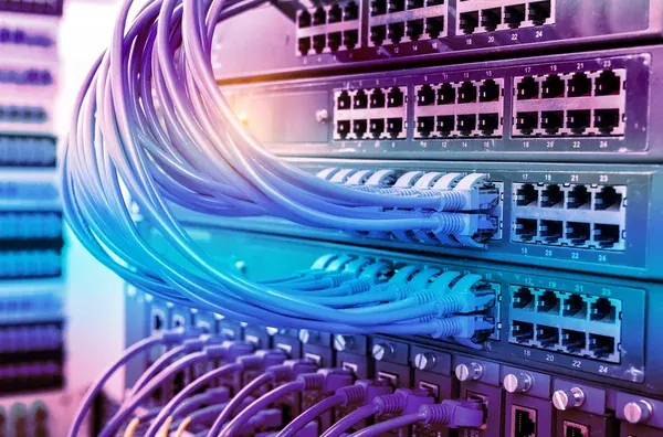 Network switches and cabling supplied by Colion International